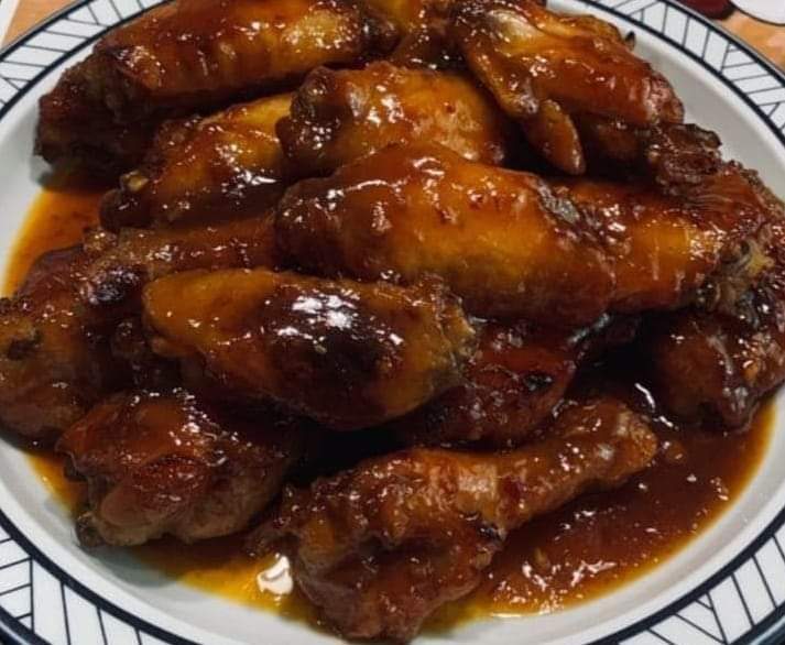 Slow Cooker Sweet && Spicy BBQ Chicken