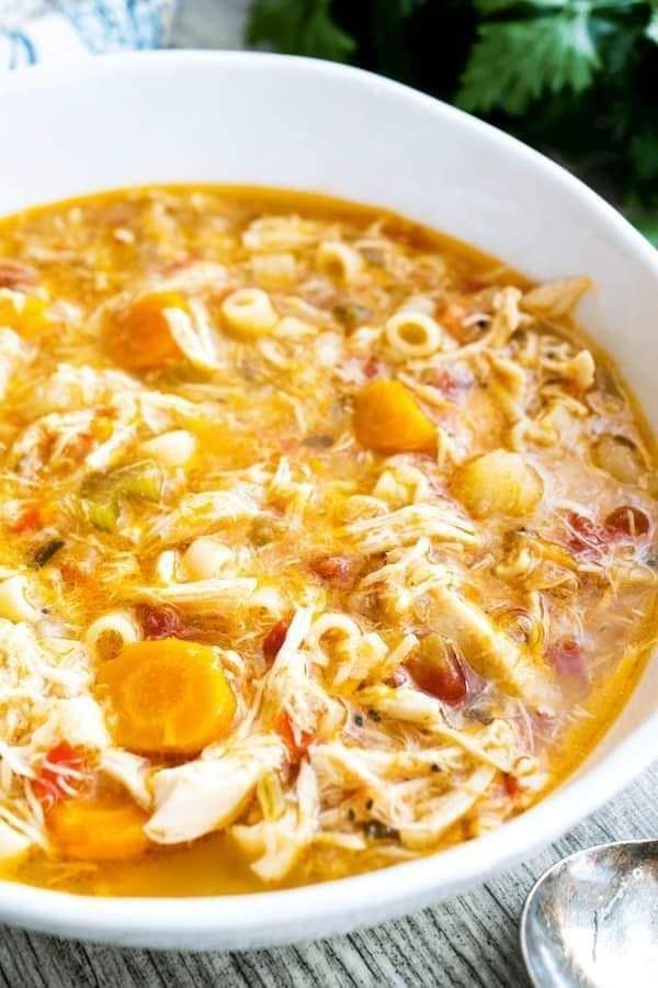 Sicilian Chicken Soup