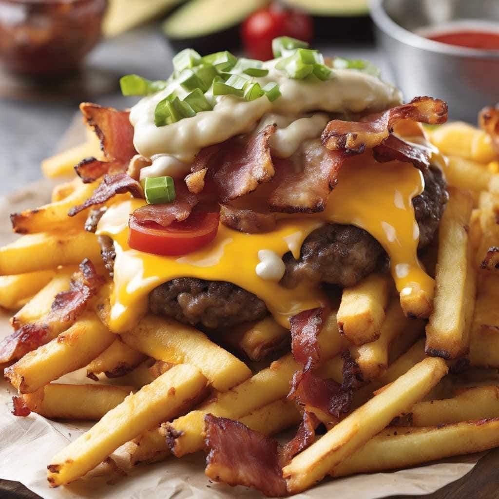 Loaded Bacon Cheeseburger Fries